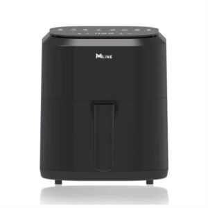 Siyah Mline 4 Litre AirFryer Sıcak Hava Fritözü