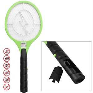 Yeşil AS-A22 Elektrikli Sinek Öldürücü Raket  Aç-Kapa Düğmeli Pilli Sinek Kovucu